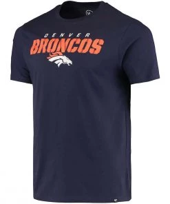 47 Brand Denver Broncos Traction T-Shirt Navy -47 Brand Sales unnamed file 340