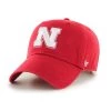 47 Brand Nebraska Cornhuskers Logo Cleanup Hat Black