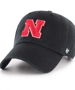 47 Brand Nebraska Cornhuskers Logo Cleanup Hat Black -47 Brand Sales unnamed file 346