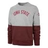 47 Brand Iowa State Cyclones Gibson Crewneck Sweatshirt Grey Heather