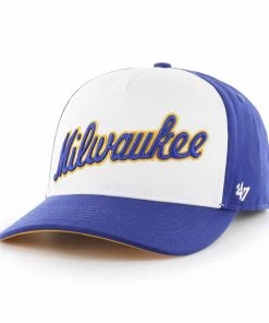 47 Brand Milwaukee Brewers Contra Hitch Adjustable Hat Royal -47 Brand Sales unnamed file 372