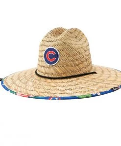 47 Brand Chicago Cubs Swell Straw Hat Brown