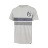 47 Brand New York Yankees Bars Bond Franklin T-Shirt Grey Heather
