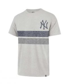 47 Brand New York Yankees Bars Bond Franklin T-Shirt Grey Heather