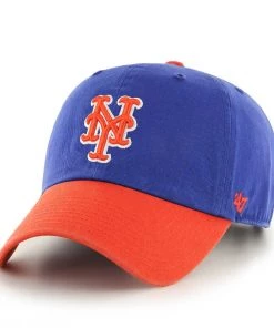 47 Brand New York Mets Clean Up Adjustable Hat Royal