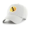 47 Brand Iowa Hawkeyes America Needs Farmers Cleanup Hat Light Grey