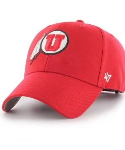 47 Brand Utah Utes MVP Hat Red