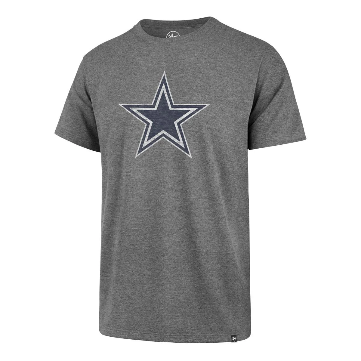 47 Brand Dallas Cowboys Franklin Logo T-Shirt Slate 3 47 Brand Dallas Cowboys Franklin Logo T-Shirt Slate - Image 3
