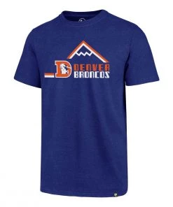 47 Brand Denver Broncos Retro Club T-Shirt Royal