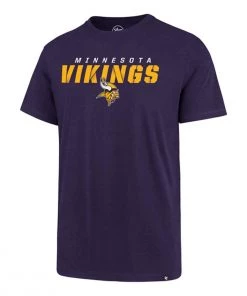 47 Brand Minnesota Vikings Traction T-Shirt Grey Heather -47 Brand Sales unnamed file 517