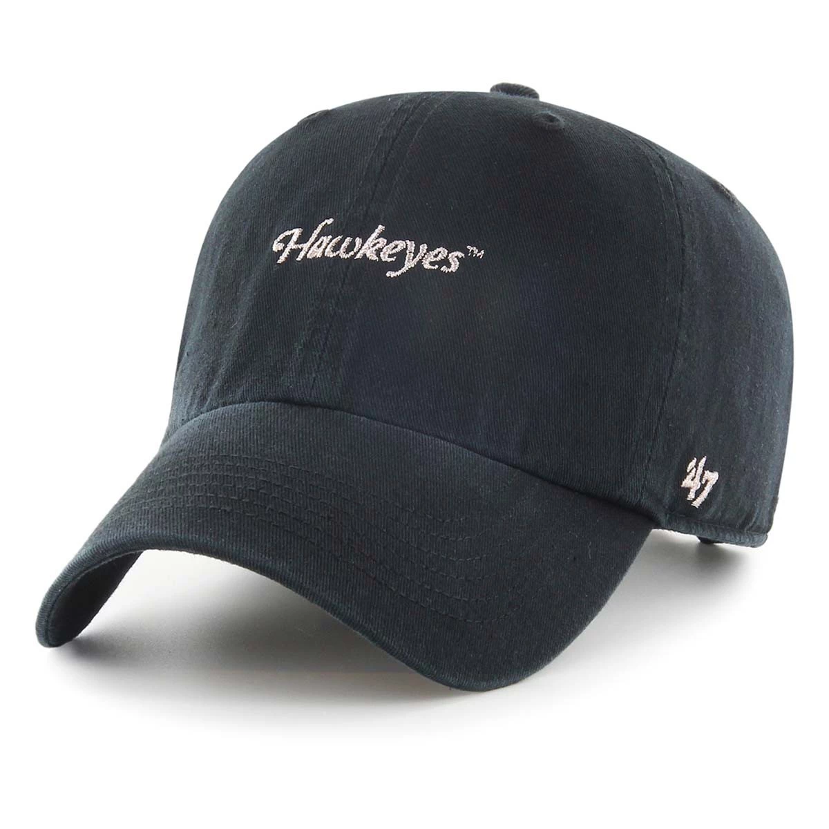 47 Brand Women's Iowa Hawkeyes Winnifred Hat Black 1 47 Brand Women's Iowa Hawkeyes Winnifred Hat Black