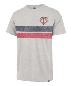 47 Brand Minnesota Twins Bars Bond Franklin T-Shirt Grey Heather -47 Brand Sales unnamed file 53