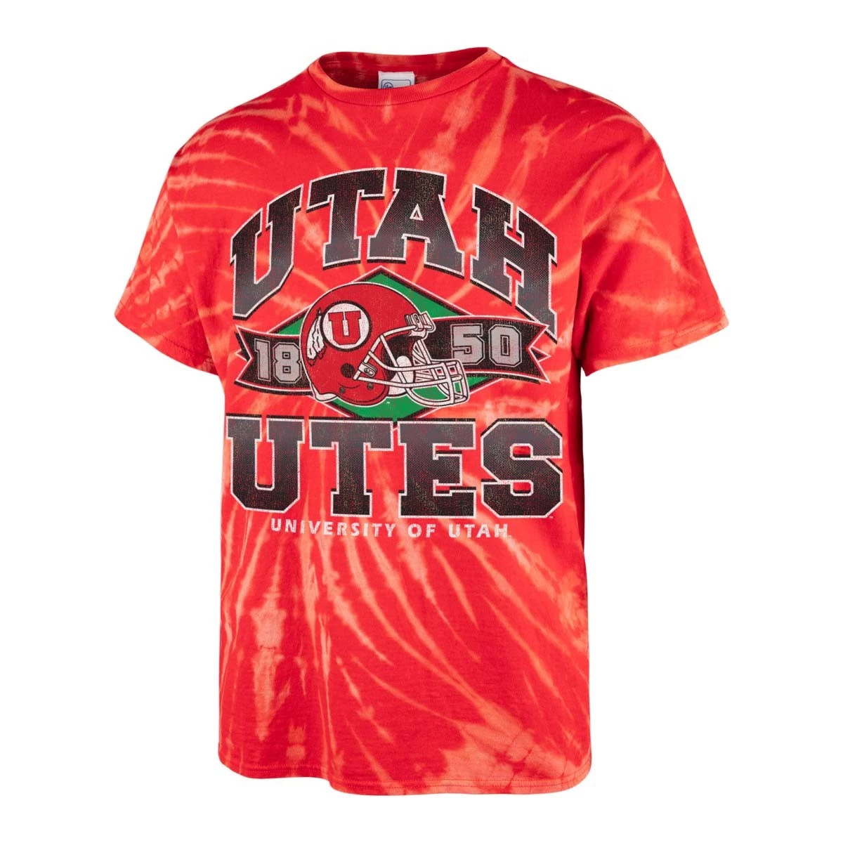 47 Brand Utah Utes Brickhouse T-Shirt Red 2 47 Brand Utah Utes Brickhouse T-Shirt Red - Image 2