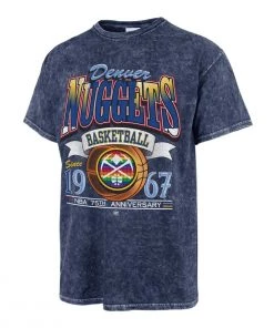 47 Brand Denver Nuggets City Edition Tubular T-Shirt Blue