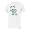47 Brand Colorado Rockies City Connect Premier T-Shirt White