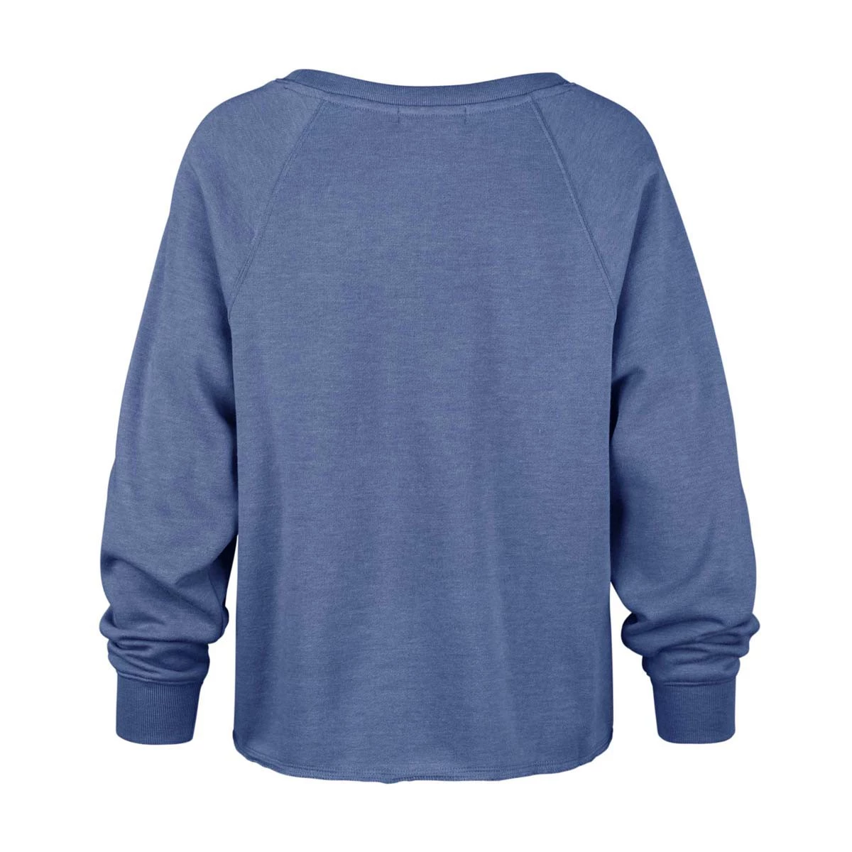 47 Brand Women's Chicago Cubs Sweetwater Kennedy Crewneck Sweatshirt Blue 2 47 Brand Women's Chicago Cubs Sweetwater Kennedy Crewneck Sweatshirt Blue - Image 2