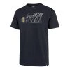 47 Brand Utah Jazz Grit Scrum T-Shirt Navy