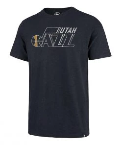 47 Brand Utah Jazz Grit Scrum T-Shirt Navy -47 Brand Sales unnamed file 596
