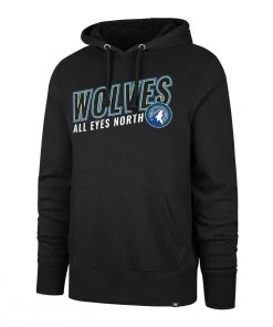 47 Brand Minnesota Timberwolves City Edition Headline Hoodie Black