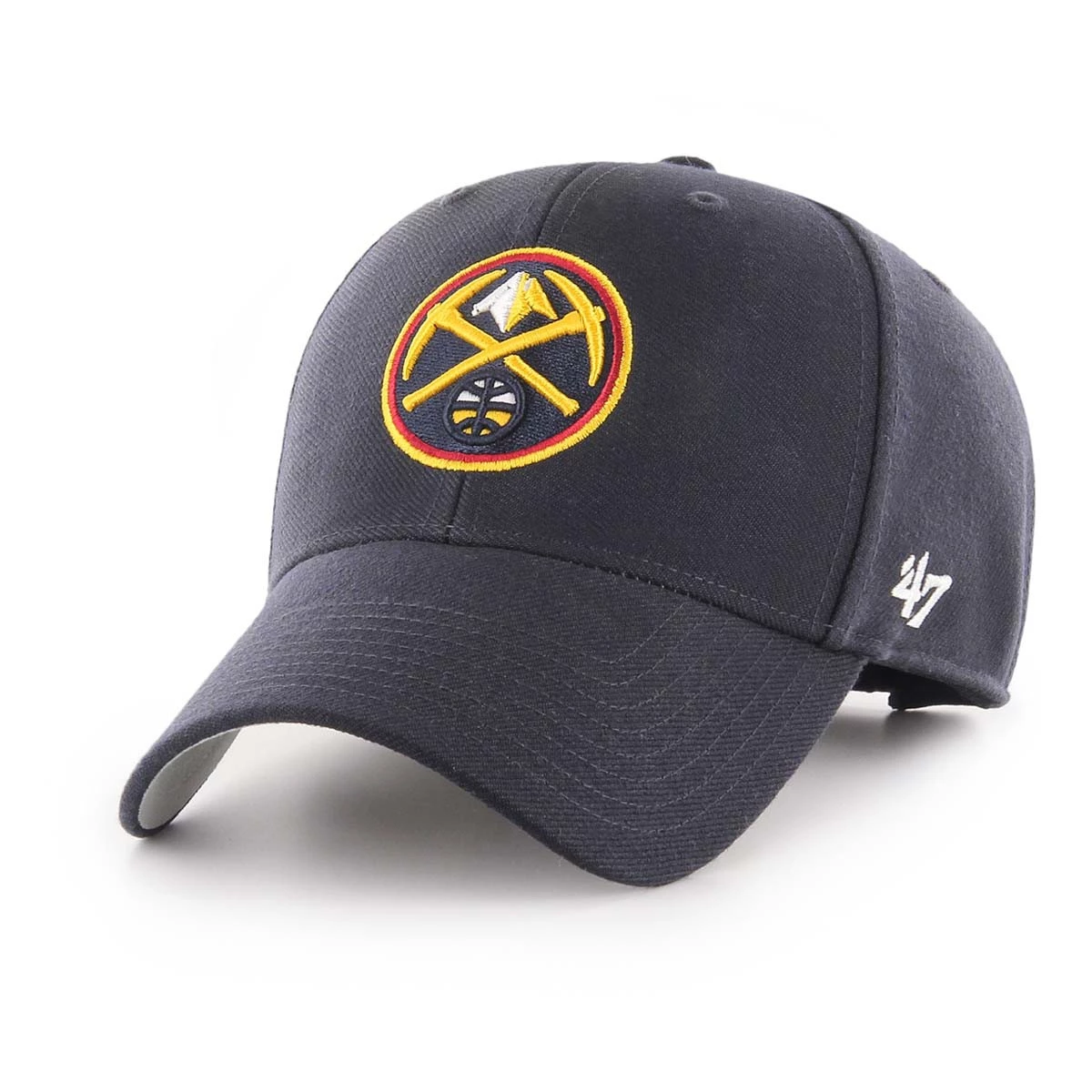 47 Brand Denver Nuggets MVP Hat Navy 1 47 Brand Denver Nuggets MVP Hat Navy