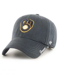 47 Brand Women's Milwaukee Brewers Miata Hat Navy