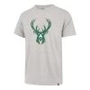 47 Brand Milwaukee Bucks Premier T-Shirt Grey Heather