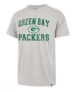 47 Brand Green Bay Packers Union Arch T-Shirt Grey Heather -47 Brand Sales unnamed file 650