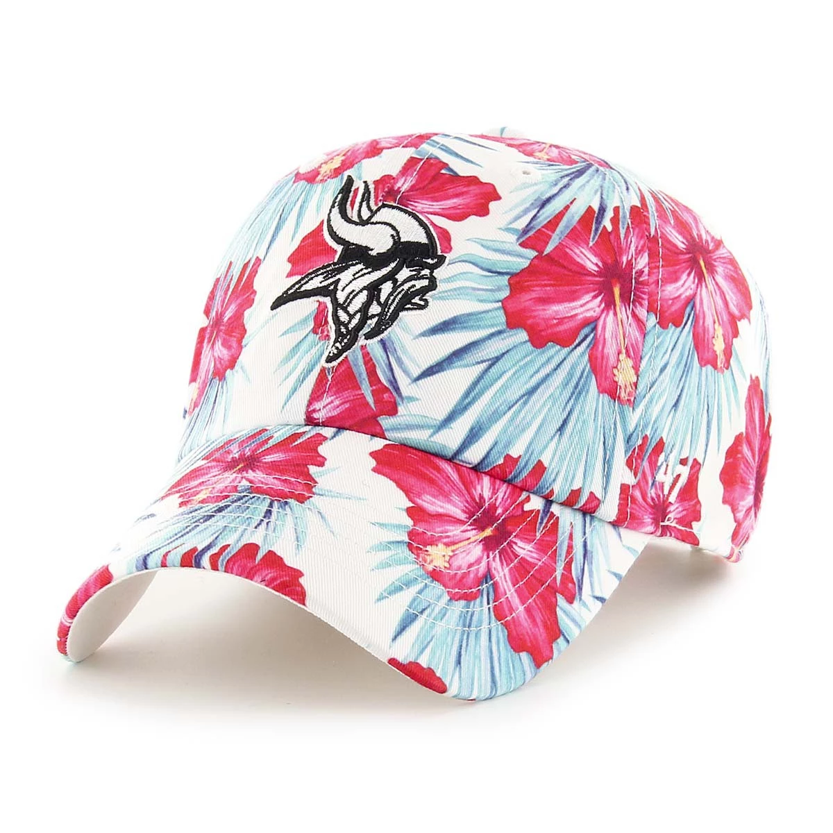 47 Brand Minnesota Vikings Clean Up Adjustable Hat White 1 47 Brand Minnesota Vikings Clean Up Adjustable Hat White