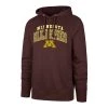 47 Brand Minnesota Golden Gophers Double Deck Hoodie Maroon