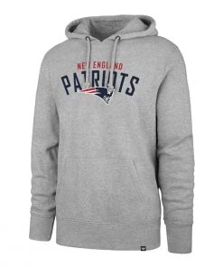 47 Brand New England Patriots Outrush Hoodie Grey Heather