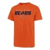47 Brand Chicago Bears Traction T-Shirt Orange