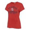 47 Brand Women's St. Louis Cardinals Fade Up Frankie T-Shirt Red