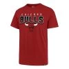 47 Brand Chicago Bulls Court Press Super Rival T-Shirt Red