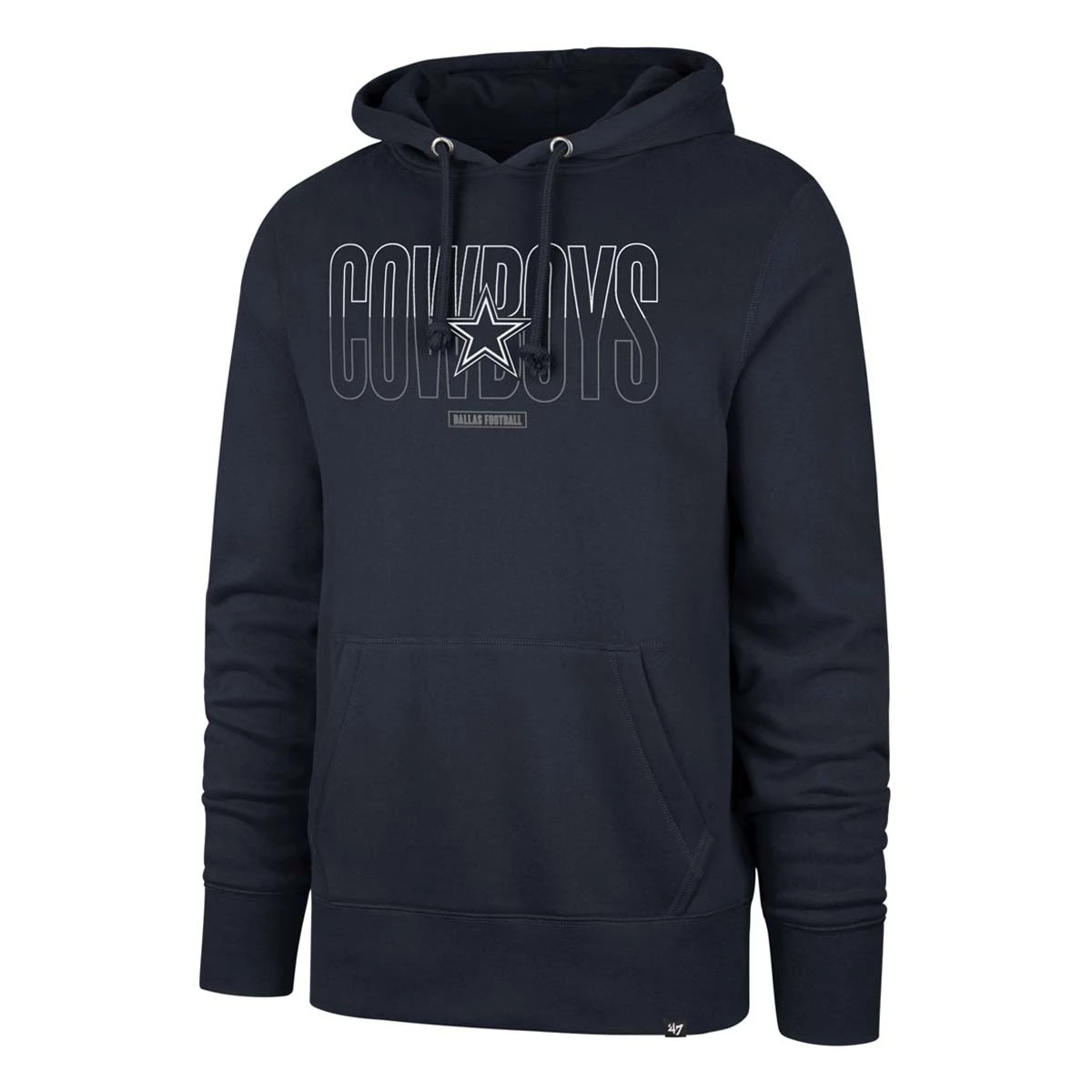 47 Brand Dallas Cowboys Split Squad Hoodie Navy 1 47 Brand Dallas Cowboys Split Squad Hoodie Navy