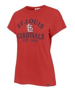 47 Brand Women's St. Louis Cardinals Fade Up Frankie T-Shirt Red -47 Brand Sales unnamed file 72