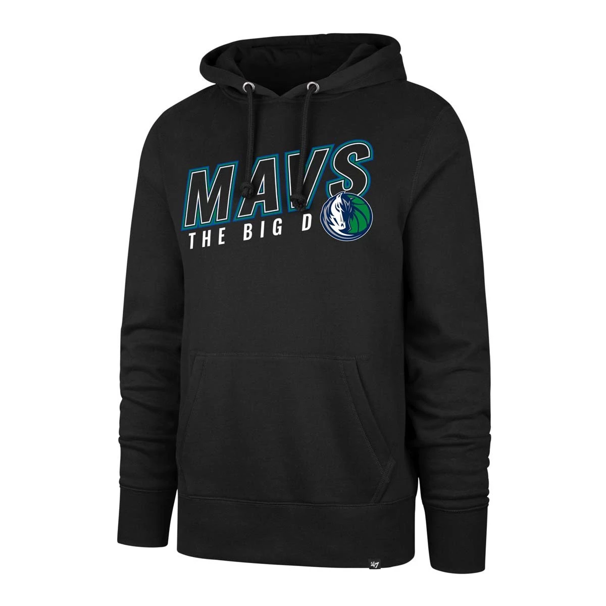 47 Brand Dallas Mavericks City Edition City Edition Hoodie Black 3 47 Brand Dallas Mavericks City Edition City Edition Hoodie Black - Image 3