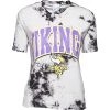 47 Brand Women's Minnesota Vikings Cambridge Crop Top White