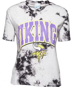47 Brand Women's Minnesota Vikings Cambridge Crop Top White