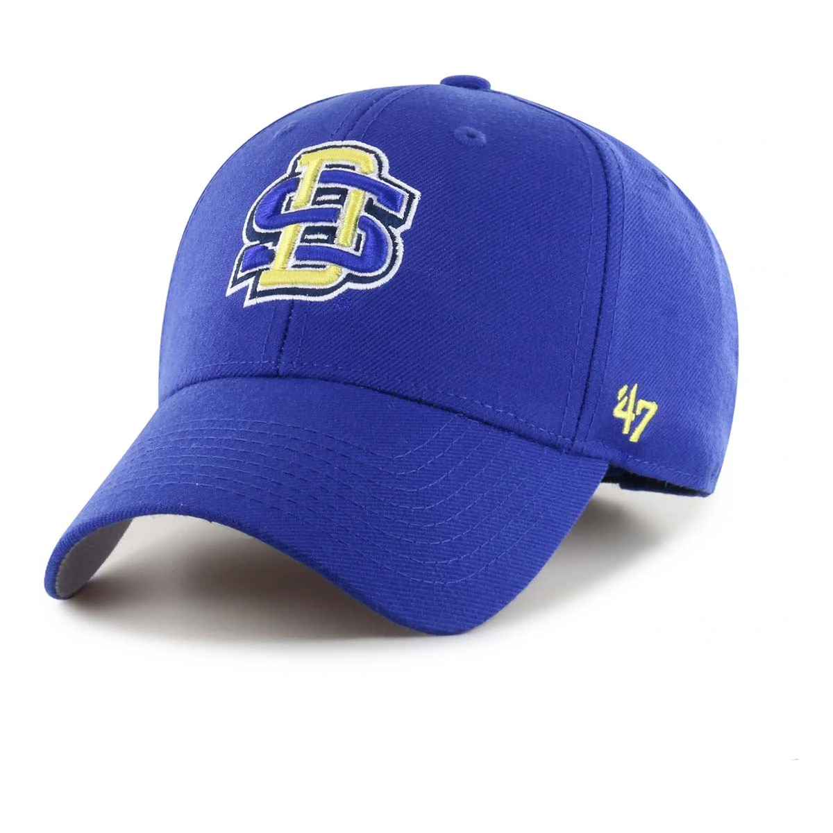 47 Brand South Dakota State Jackrabbits MVP Hat Royal 1 47 Brand South Dakota State Jackrabbits MVP Hat Royal