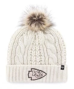 47 Brand Women's Kansas City Chiefs Meeko Beanie White -47 Brand Sales unnamed file 739