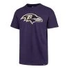 47 Brand Baltimore Ravens Imprint Club T-Shirt Purple