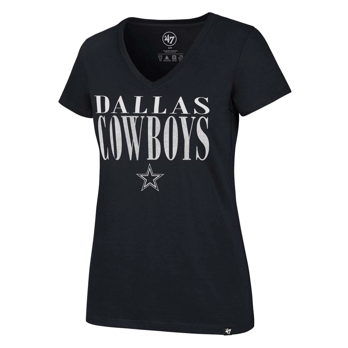 47 Brand Dallas Cowboys Ultra Stack T-Shirt Navy 1 47 Brand Dallas Cowboys Ultra Stack T-Shirt Navy