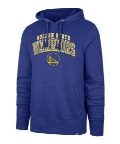 47 Brand Golden State Warriors Double Decker Hoodie Royal
