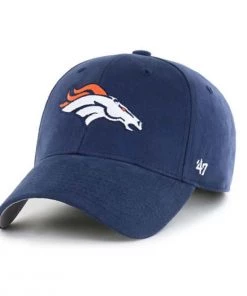 47 Brand Kids' Denver Broncos MVP Logo Hat Navy