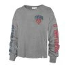 47 Brand Women's Minnesota Twins Parkway Ultra Max Long Sleeve Shirt Grey Heather
