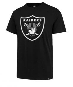 47 Brand Las Vegas Raiders Super Rival Imprint T-Shirt Black