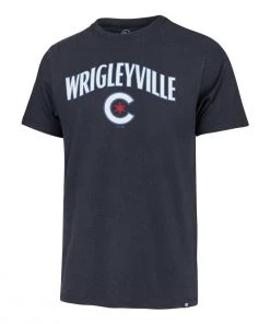 47 Brand Chicago Cubs City Connect Pregame T-Shirt Atlas Blue