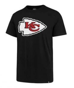 47 Brand Kansas City Chiefs Super Rival Imprint T-Shirt Black
