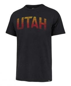 47 Brand Utah Jazz Franklin City Edition T-Shirt Black -47 Brand Sales unnamed file 920