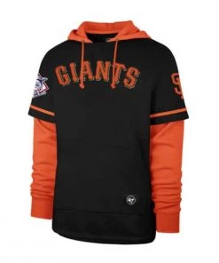 47 Brand San Francisco Giants Trifecta Shortstop Hoodie Black
